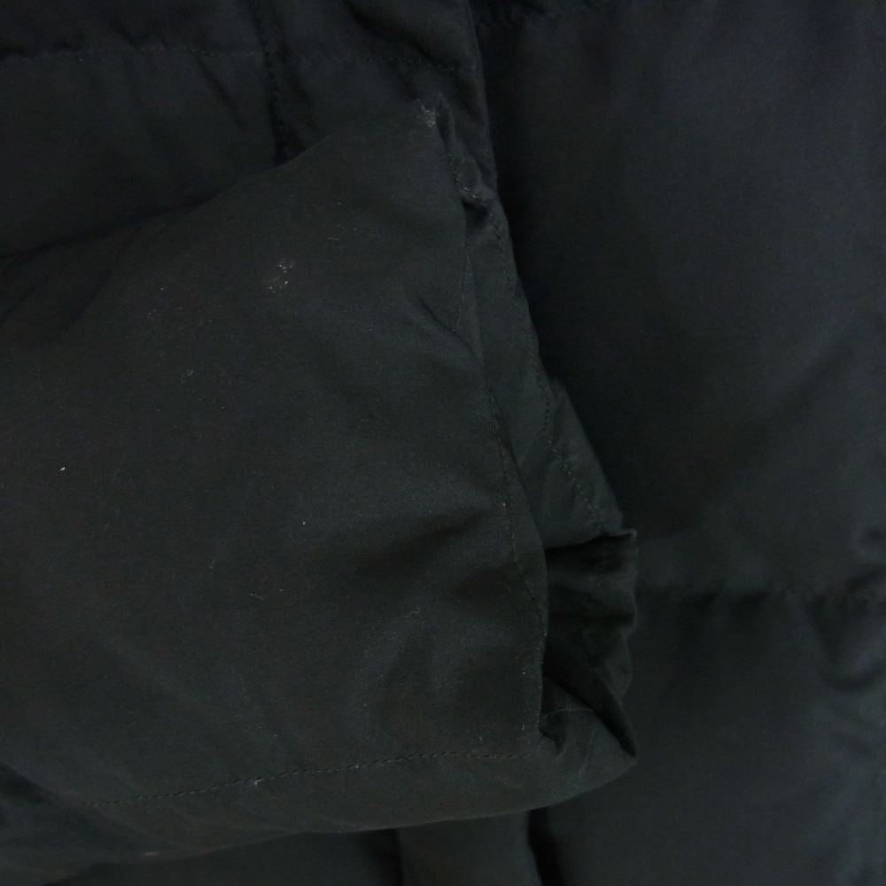 ヨーツェン JT11304 国内正規品 フィンランド製 ラクーンファー フード ダウン ジャケット ブラック系 XXS【中古】