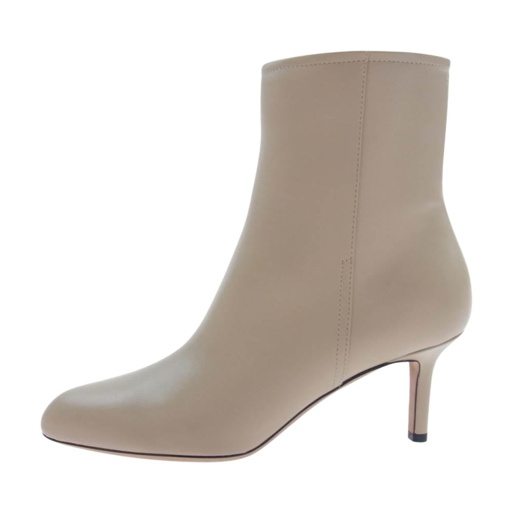 ペリーコ 19-093-923-0031-3-0 7355 METRO ROUND SHORT メトロ ラウンド ショート ヒールブーツ ベージュ系【極上美品】【中古】