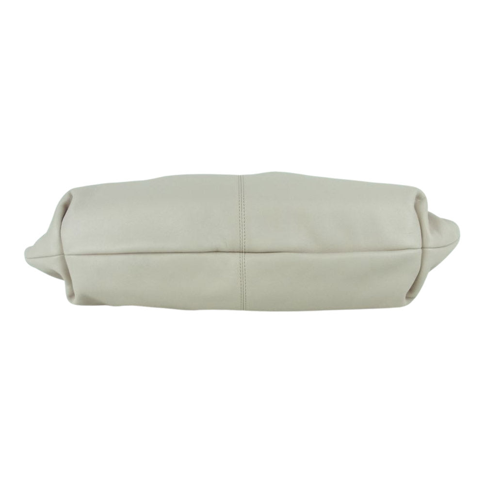ザ ヴォロン 20-092-510-0029 B20 841 104 GABI CLUTCH BAG カウレザー フリンジ クラッチ セカンド ハンド バッグ ベージュ系【新古品】【未使用】【中古】