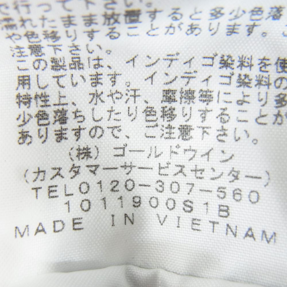 THE NORTH FACE ノースフェイス NP12032 Mountain Light Denim Jacket マウンテン ライト デニム ジャケット ネイビー系 L【中古】