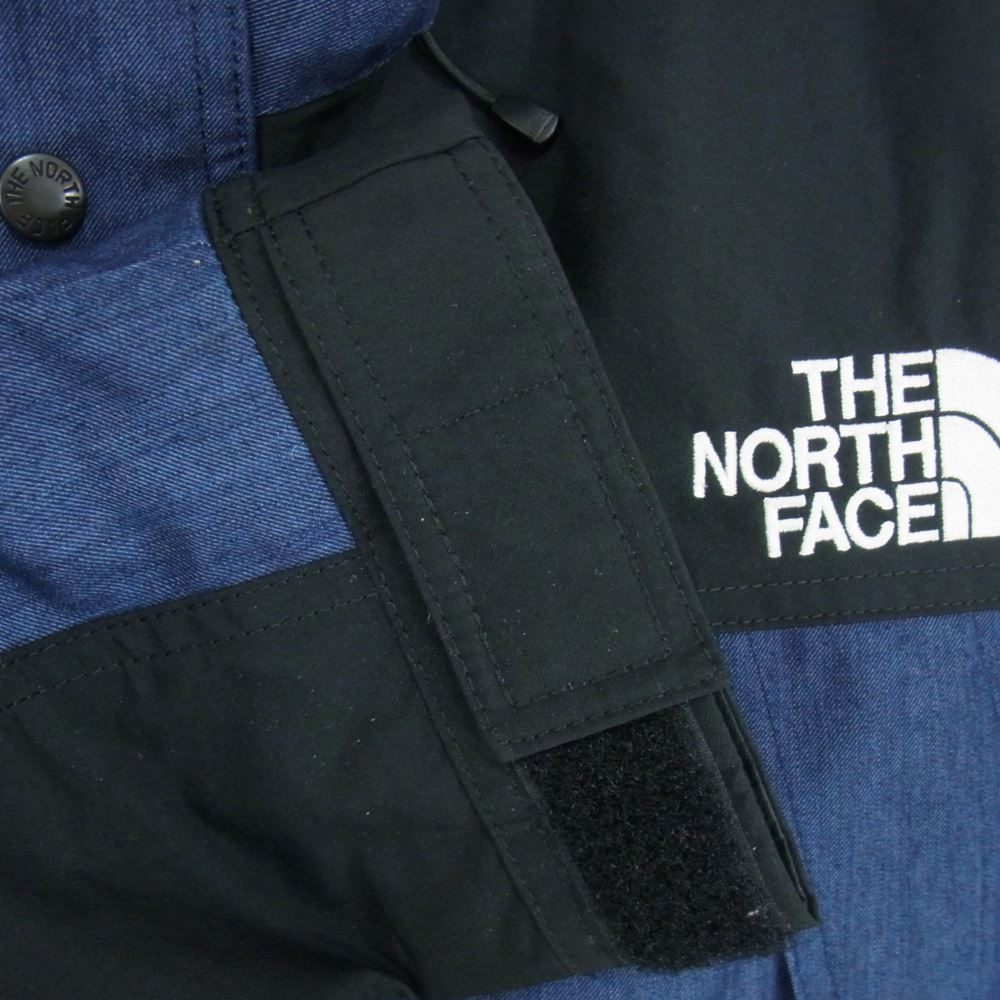 THE NORTH FACE ノースフェイス NP12032 Mountain Light Denim Jacket マウンテン ライト デニム ジャケット ネイビー系 L【中古】