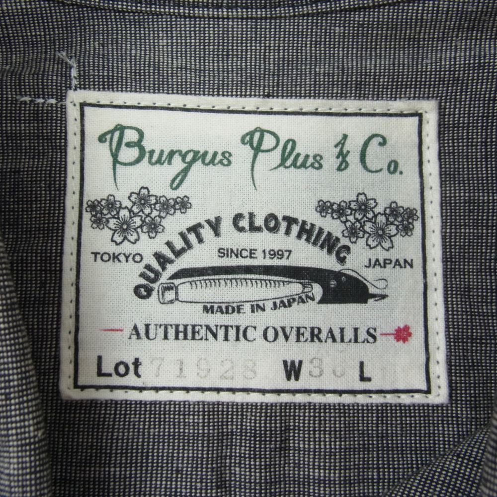 バーガスプラス　 71928-90 1928年 1st Type Model HAKEME Jacket ファースト タイプ モデル デニム ジャケット ブラック系 36【中古】