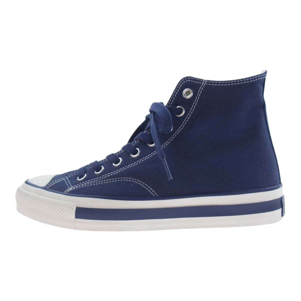 CONVERSE コンバース 1SD013 × GOD SELECTION XXX ゴッドセレクション トリプルエックス ハイカット スニーカー ネイビー系 27.5cm【新古品】【未使用】【中古】