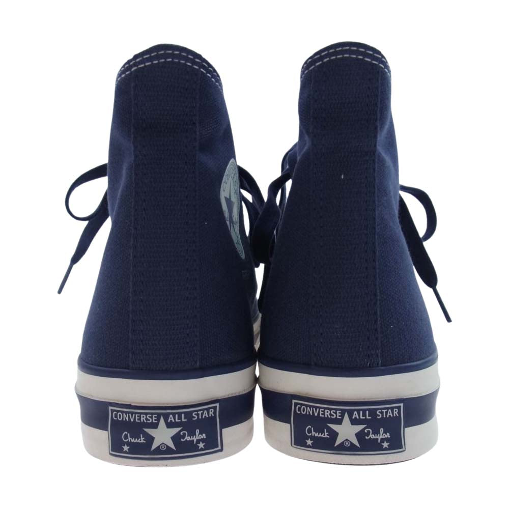 CONVERSE コンバース 1SD013 × GOD SELECTION XXX ゴッドセレクション トリプルエックス ハイカット スニーカー ネイビー系 27.5cm【新古品】【未使用】【中古】