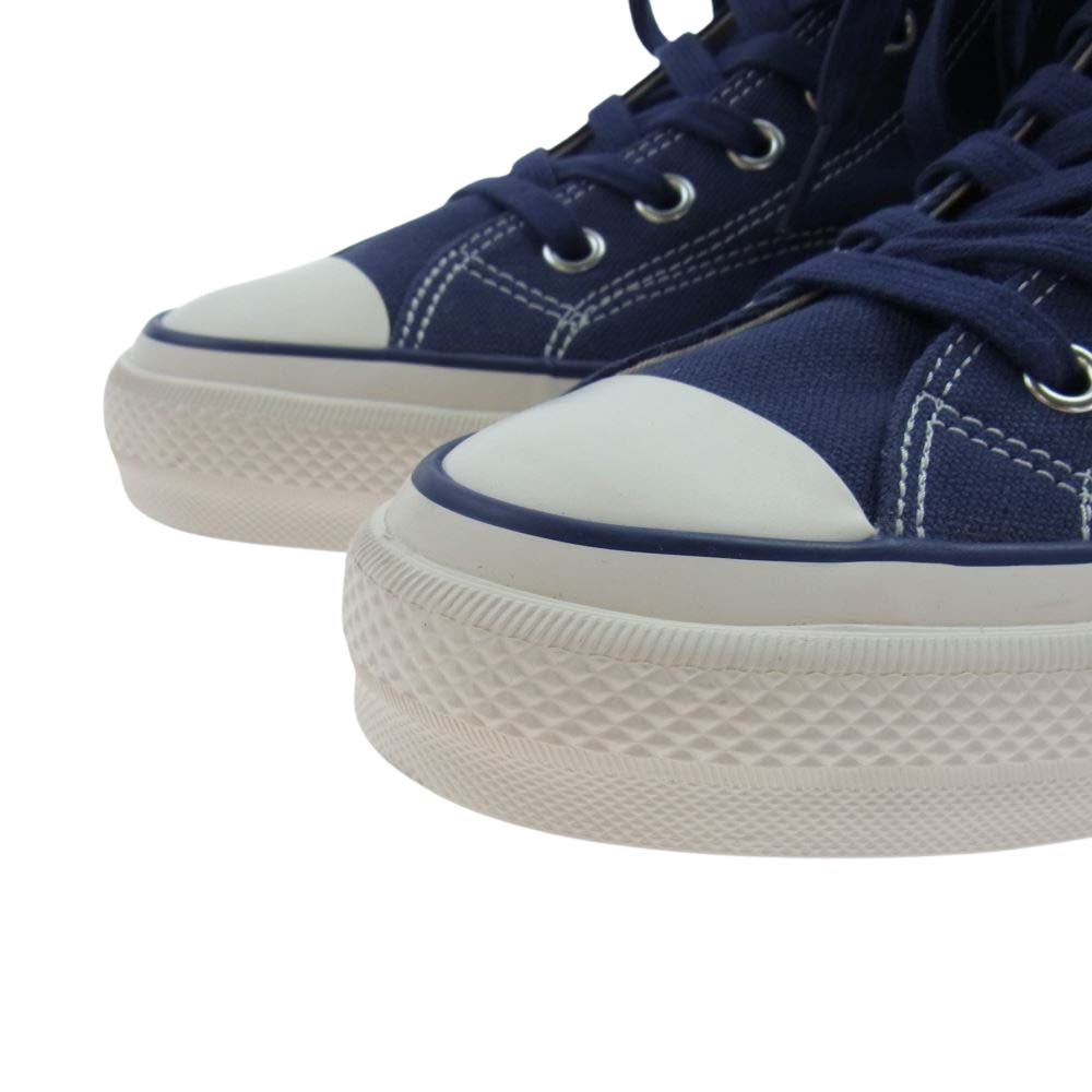 CONVERSE コンバース 1SD013 × GOD SELECTION XXX ゴッドセレクション トリプルエックス ハイカット スニーカー ネイビー系 27.5cm【新古品】【未使用】【中古】
