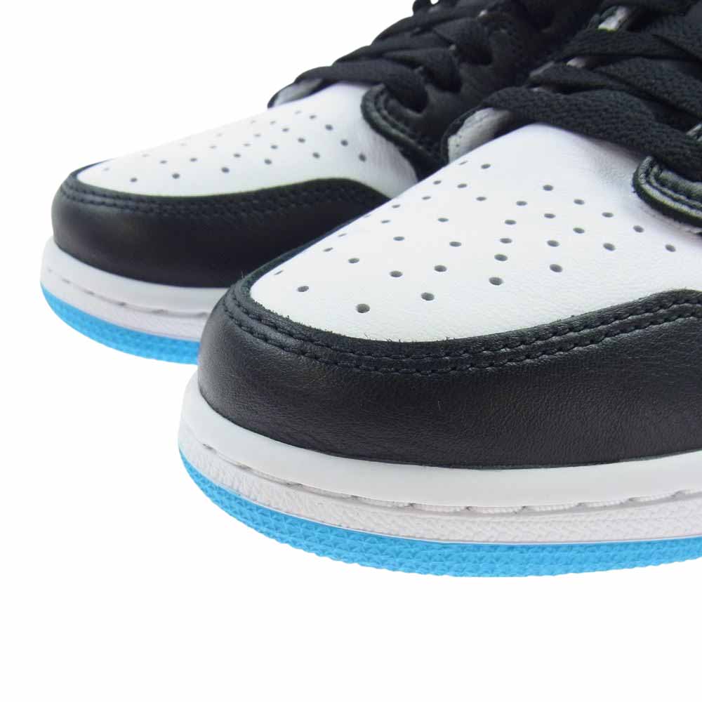 NIKE ナイキ CZ0790-104 1 LOW OG BLACK POWDER BLUE UNC 1 オージー ローカット スニーカー ホワイト系 ブルー系【新古品】【未使用】【中古】