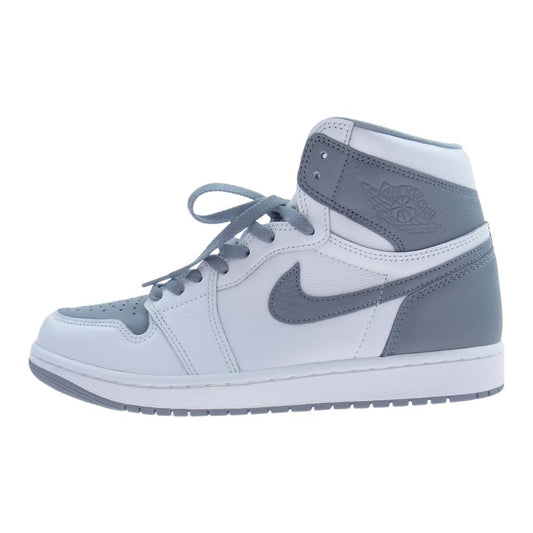 NIKE AIR JORDAN ナイキ ジョーダン 555088-037 1 AJ1 High OG Stealth ハイ OG ステルス ハイカット スニーカー ホワイト系 グレー系 28cm【新古品】【未使用】【中古】