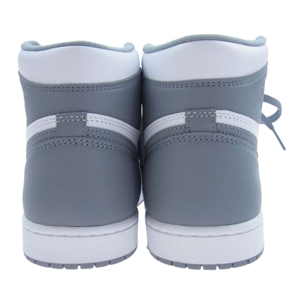 NIKE AIR JORDAN ナイキ ジョーダン 555088-037 1 AJ1 High OG Stealth ハイ OG ステルス ハイカット スニーカー ホワイト系 グレー系 28cm【新古品】【未使用】【中古】