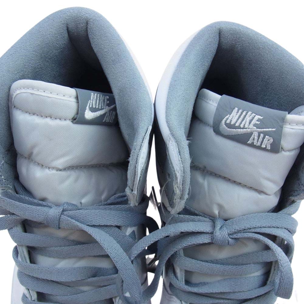 NIKE AIR JORDAN ナイキ ジョーダン 555088-037 1 AJ1 High OG Stealth ハイ OG ステルス ハイカット スニーカー ホワイト系 グレー系 28cm【新古品】【未使用】【中古】