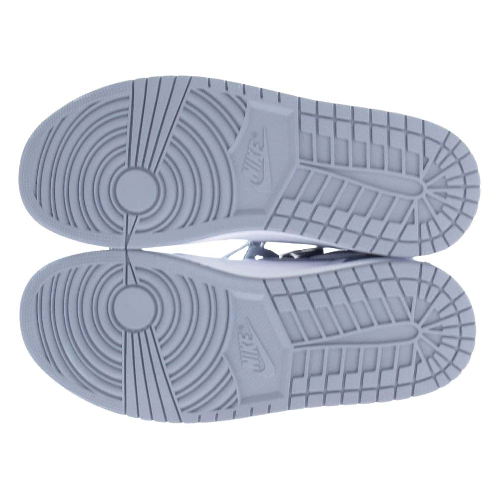 NIKE AIR JORDAN ナイキ ジョーダン 555088-037 1 AJ1 High OG Stealth ハイ OG ステルス ハイカット スニーカー ホワイト系 グレー系 28cm【新古品】【未使用】【中古】