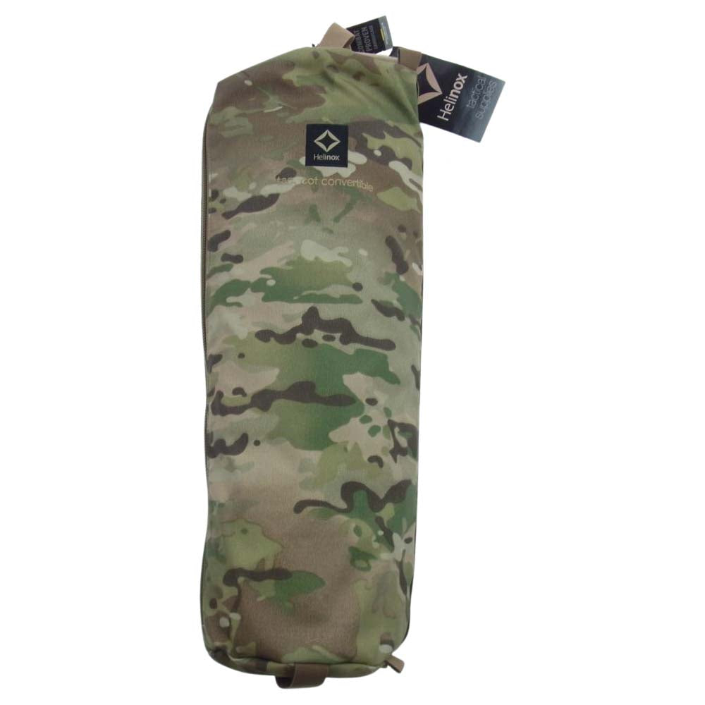 ヘリノックス Tactical Cot convertible タクティカル コット コンバーチブル マルチカモ アウトドア キャンプ ベッド 寝具 カーキ系【新古品】【未使用】【中古】