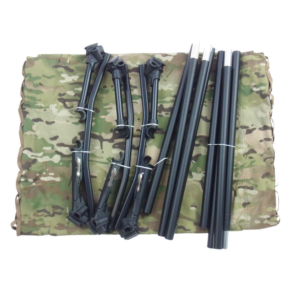ヘリノックス Tactical Cot convertible タクティカル コット コンバーチブル マルチカモ アウトドア キャンプ ベッド 寝具 カーキ系【新古品】【未使用】【中古】
