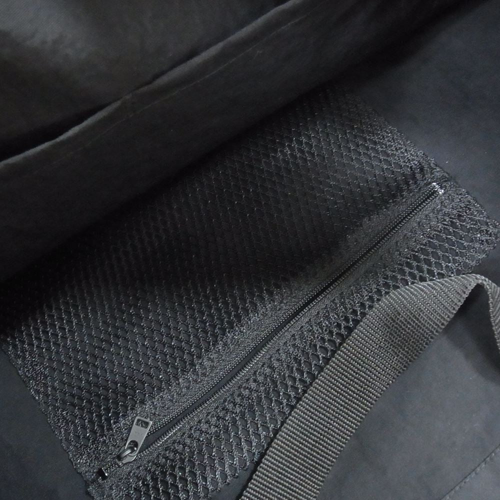 イーラ CORDURA NYLON PIPE BAG ナイロン トート ショルダー バッグ ブラック系【中古】