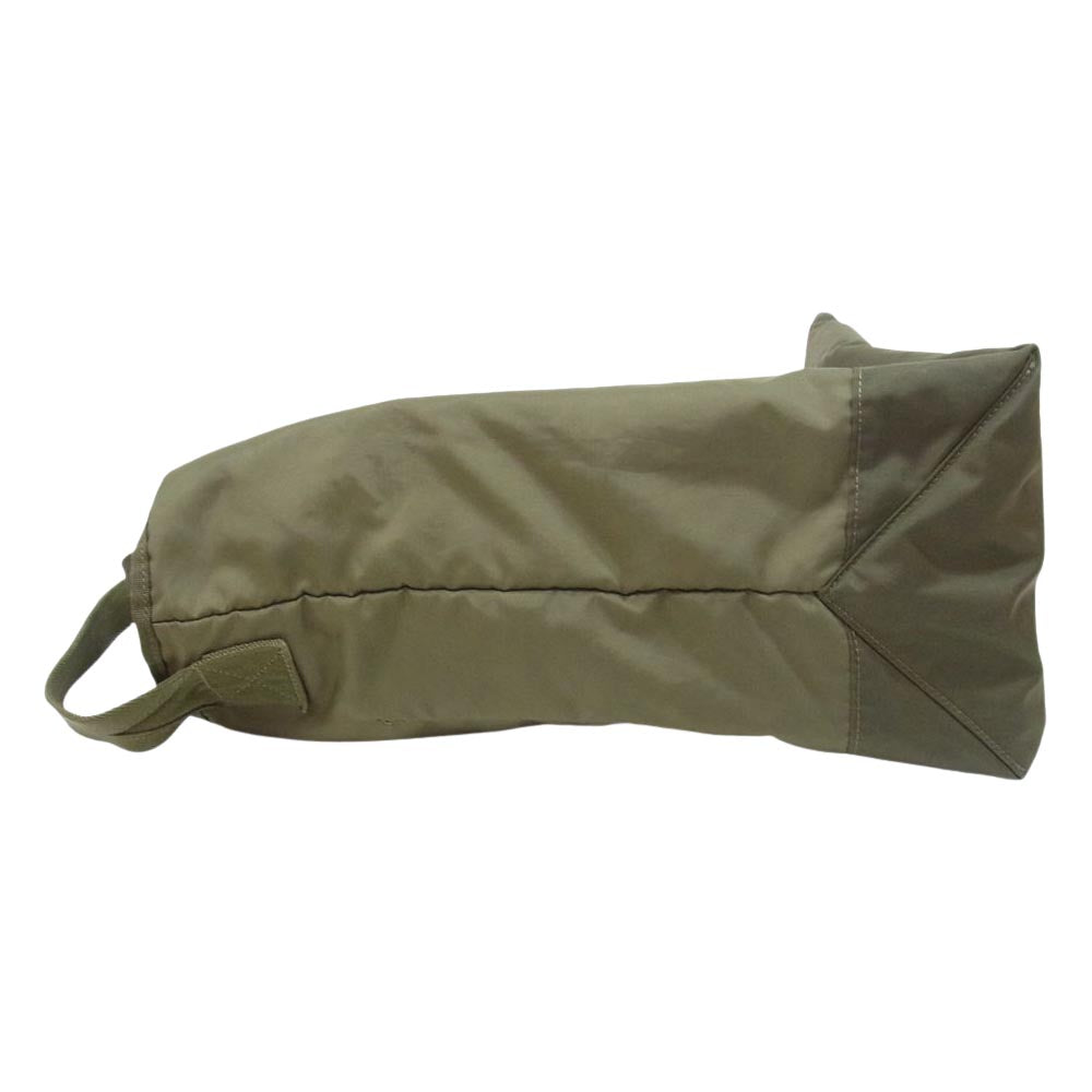 PORTER ポーター × KAPTAIN SUNSHINE キャプテンサンシャイン Quilting Military Nylon Tote キルティング ミリタリー ナイロントートバッグ カーキ系【中古】