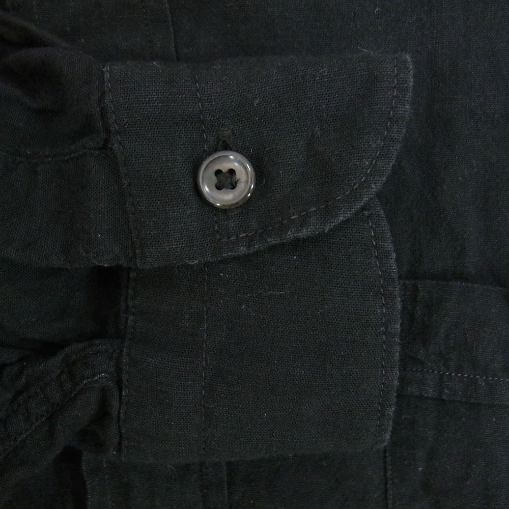 COMOLI コモリ 21SS T01-02010 ベタシャン プルオーバー シャツ BLACK ブラック ブラック系 2【中古】