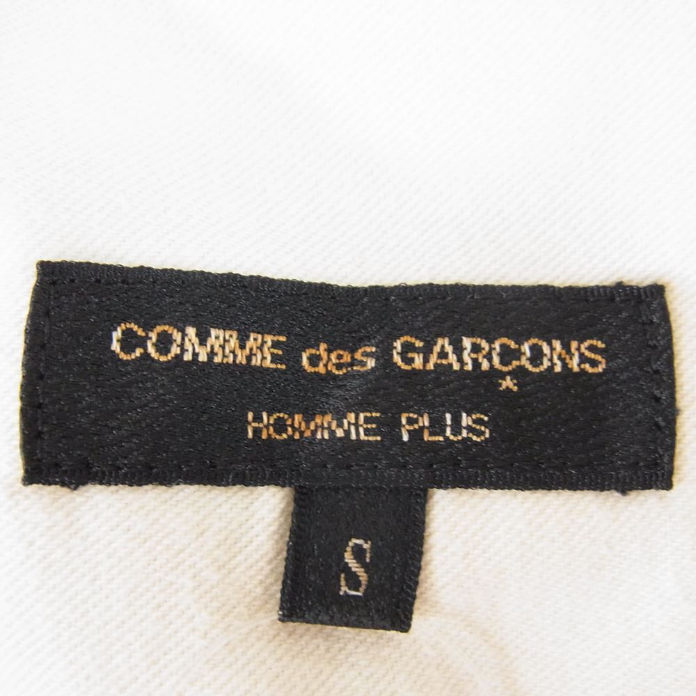 COMME des GARCONS HOMME PLUS コムデギャルソンオムプリュス AD2018 PA-P058 製品加工 ポリエステル縮絨 ポリ縮 イージー パンツ ブラック系 S【中古】