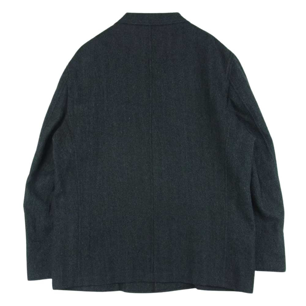 COMME des GARCONS HOMME コムデギャルソンオム AD1998 HJ-04012S ヴィテージ 90s 田中オム ウール 3B テーラード ジャケット パンツ セットアップ グレー系 S【中古】