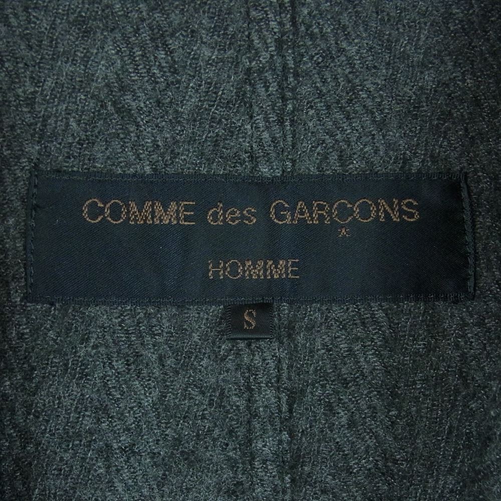 COMME des GARCONS HOMME コムデギャルソンオム AD1998 HJ-04012S ヴィテージ 90s 田中オム ウール 3B テーラード ジャケット パンツ セットアップ グレー系 S【中古】