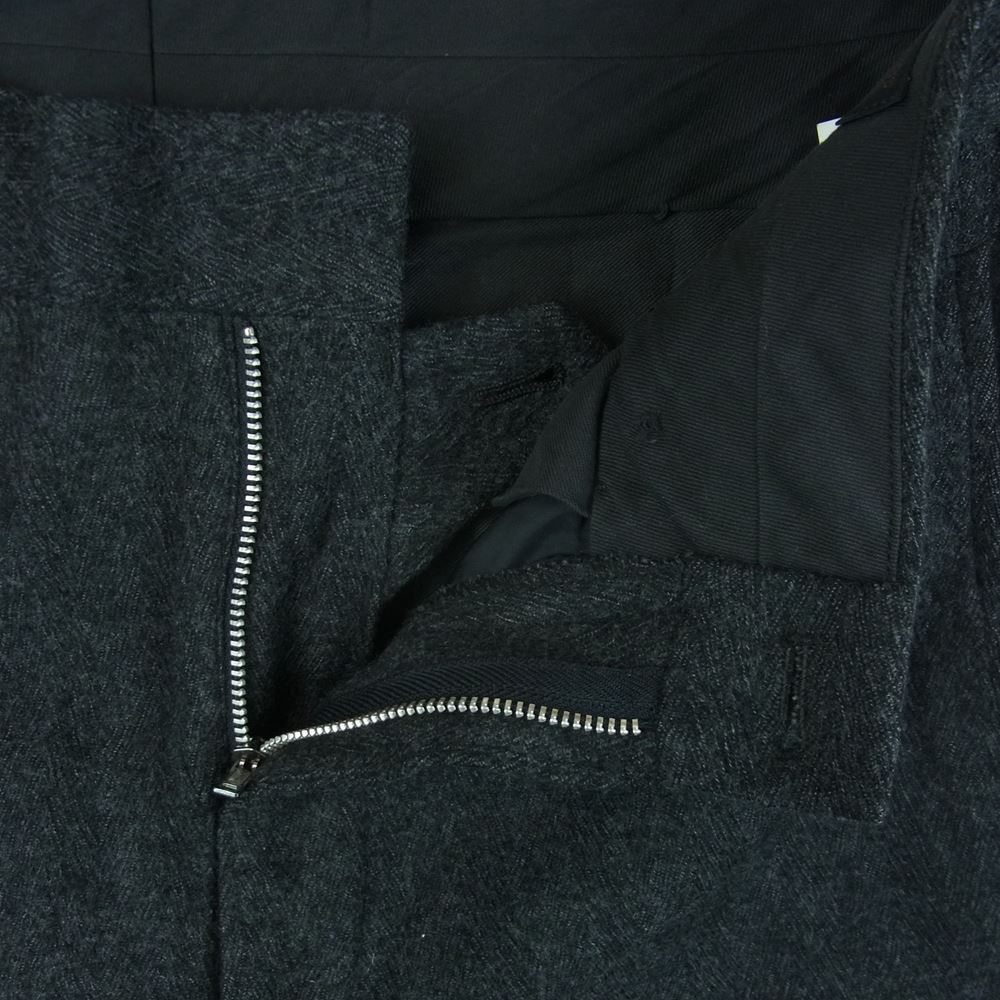 COMME des GARCONS HOMME コムデギャルソンオム AD1998 HJ-04012S ヴィテージ 90s 田中オム ウール 3B テーラード ジャケット パンツ セットアップ グレー系 S【中古】