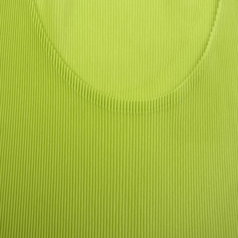 PLEATS PLEASE プリーツプリーズ イッセイミヤケ プリーツ加工 細プリーツ カットソー 半袖 ネオンイエロー イエロー系【中古】