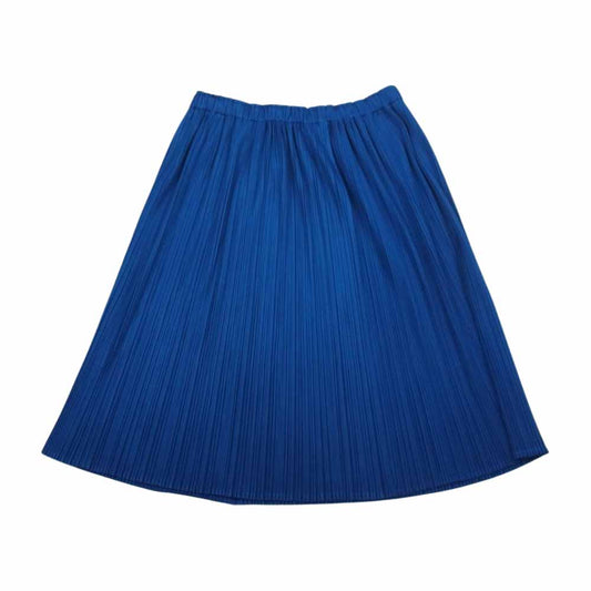 PLEATS PLEASE プリーツプリーズ イッセイミヤケ PP81-JG127 プリーツ加工 スカート ブルー系 5【美品】【中古】