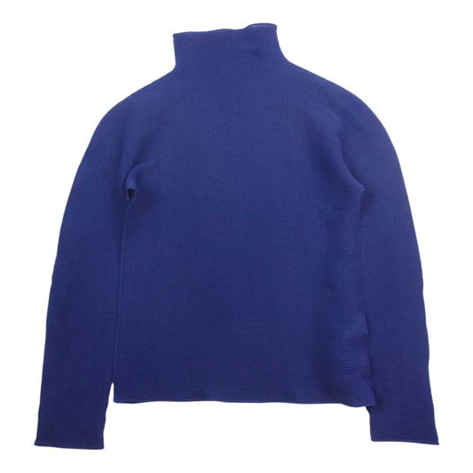 ISSEY MIYAKE イッセイミヤケ MI11FJ171 me ミー ボックスプリーツ プリーツ加工 細プリーツ ボトルネック カットソー パープル系【中古】