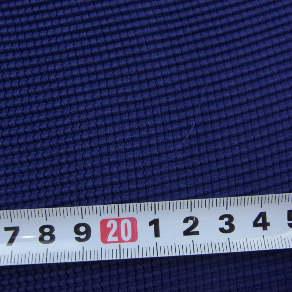 ISSEY MIYAKE イッセイミヤケ MI11FJ171 me ミー ボックスプリーツ プリーツ加工 細プリーツ ボトルネック カットソー パープル系【中古】