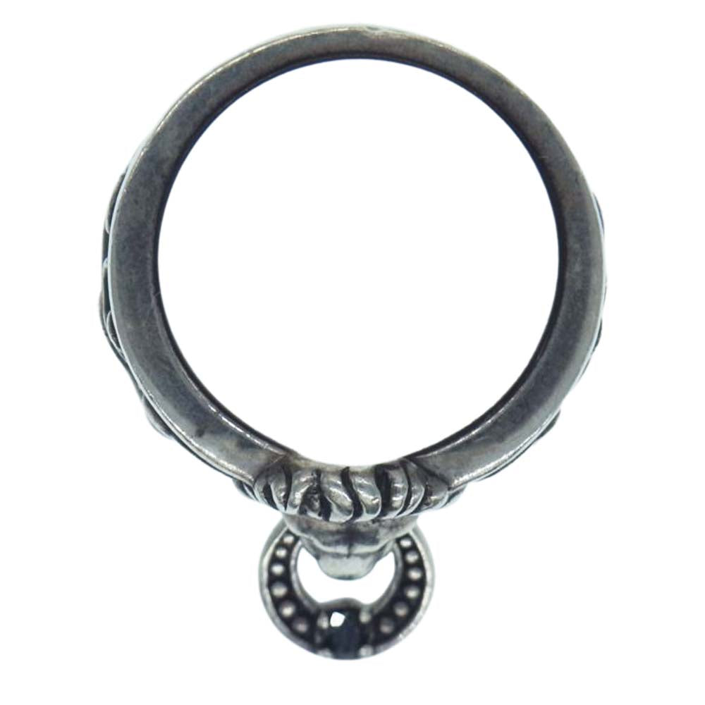 Justin Davis ジャスティンデイビス SRJ522 Lion Keeper Ring ライオン キーパー リング シルバー系 13号【中古】