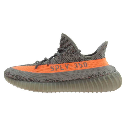 adidas アディダス GW1229 YEEZY Boost 350 V2 Beluga Reflective イージー ブースト ベルーガ リフレクティブ スニーカー グレー系 オレンジ系 28.5cm【美品】【中古】