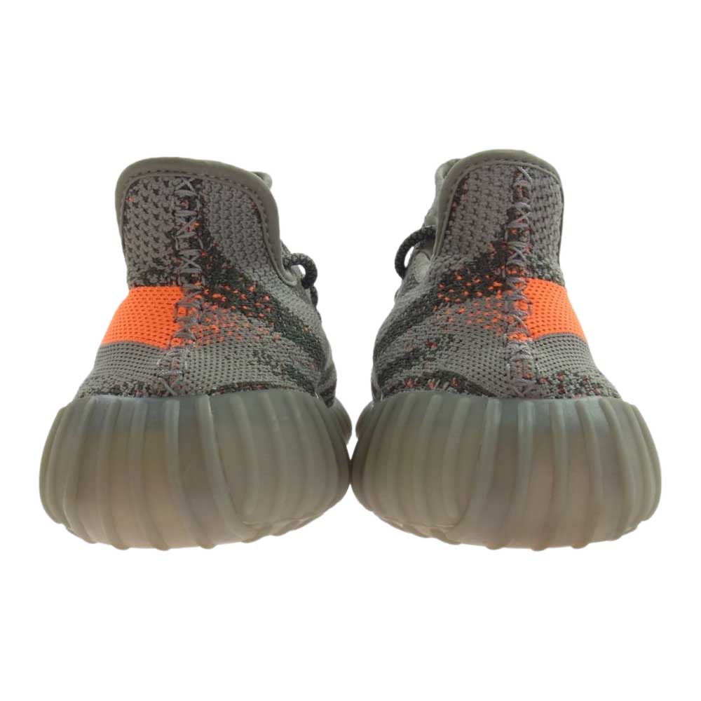 adidas アディダス GW1229 YEEZY Boost 350 V2 Beluga Reflective イージー ブースト ベルーガ リフレクティブ スニーカー グレー系 オレンジ系 28.5cm【美品】【中古】
