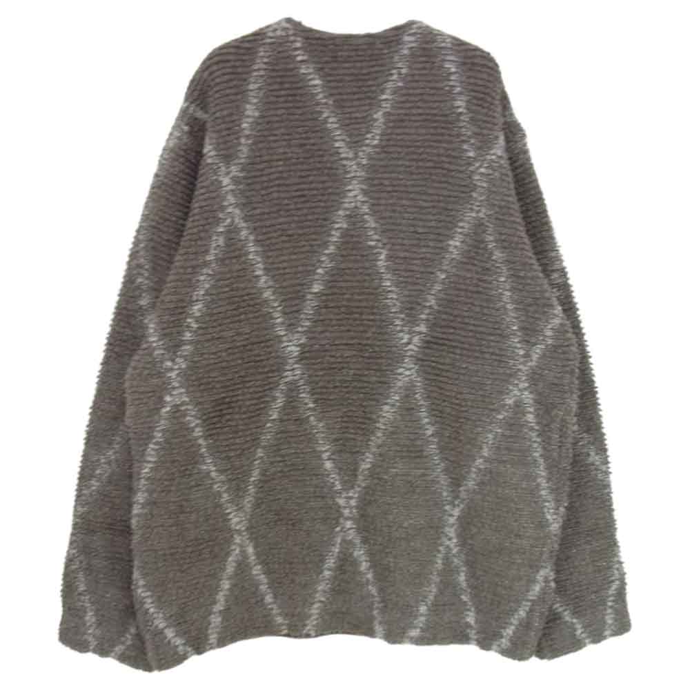 ネサーンス 17A-NSA-KN-06 TRELLIS PATTERN KNIT トレリス パターン ニット ジャカードニット チャコール系 M【新古品】【未使用】【中古】
