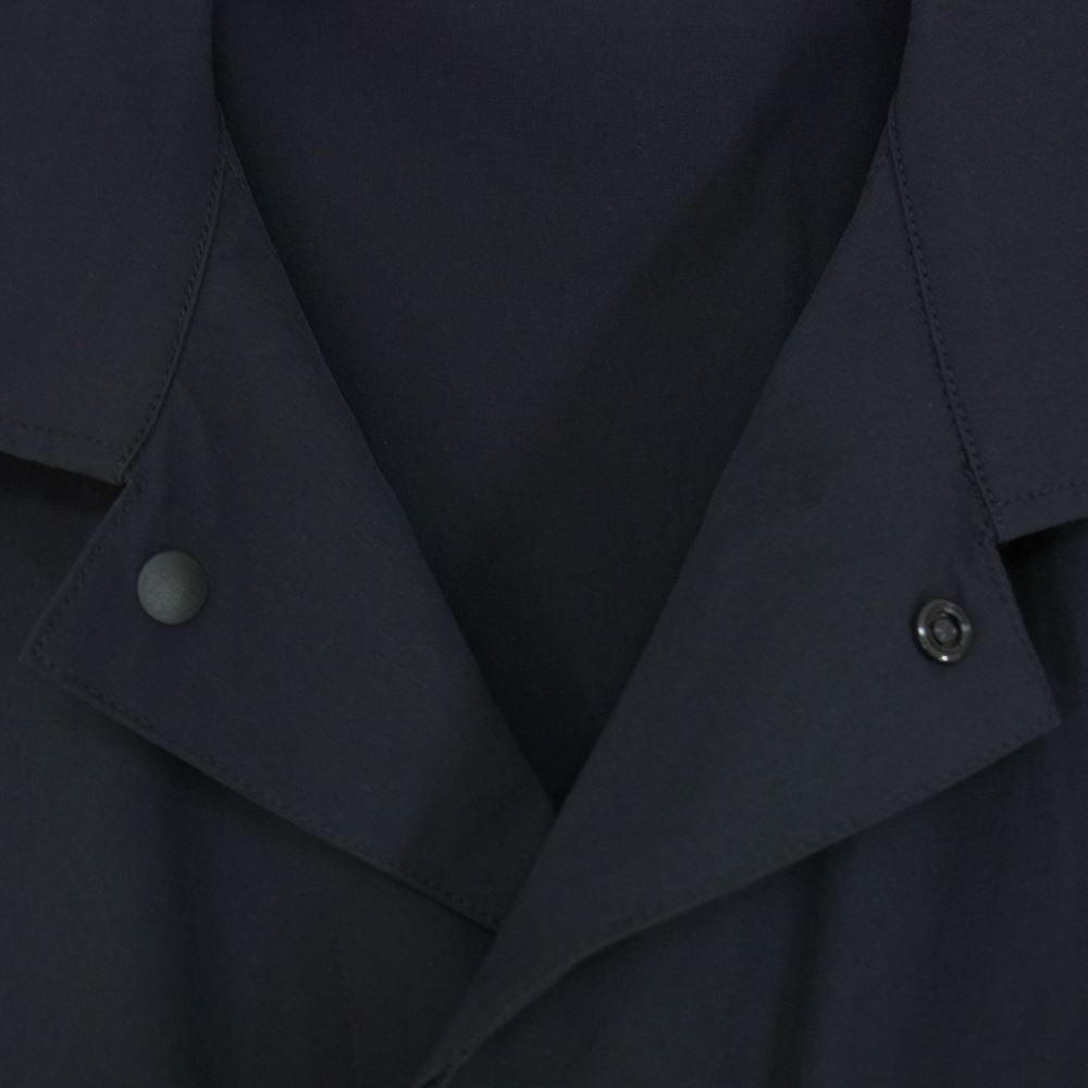 アブ ガルシア 23SAB-003 WATER RESISTANT POCKETABLE JACKET 撥水 ストレッチ ナイロン ポケッタブル ジャケット ブラック系 L【極上美品】【中古】