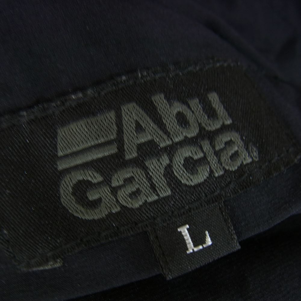 アブ ガルシア 23SAB-003 WATER RESISTANT POCKETABLE JACKET 撥水 ストレッチ ナイロン ポケッタブル ジャケット ブラック系 L【極上美品】【中古】