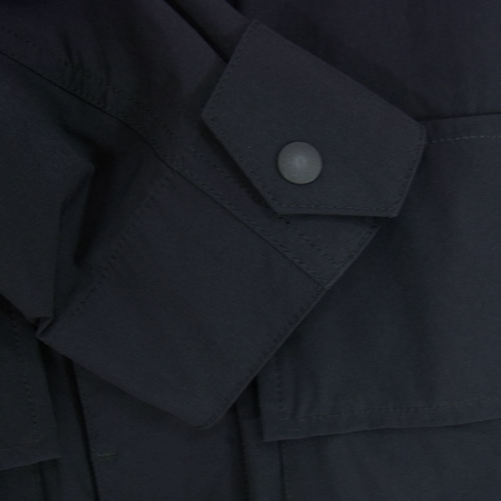 アブ ガルシア 23SAB-003 WATER RESISTANT POCKETABLE JACKET 撥水 ストレッチ ナイロン ポケッタブル ジャケット ブラック系 L【極上美品】【中古】