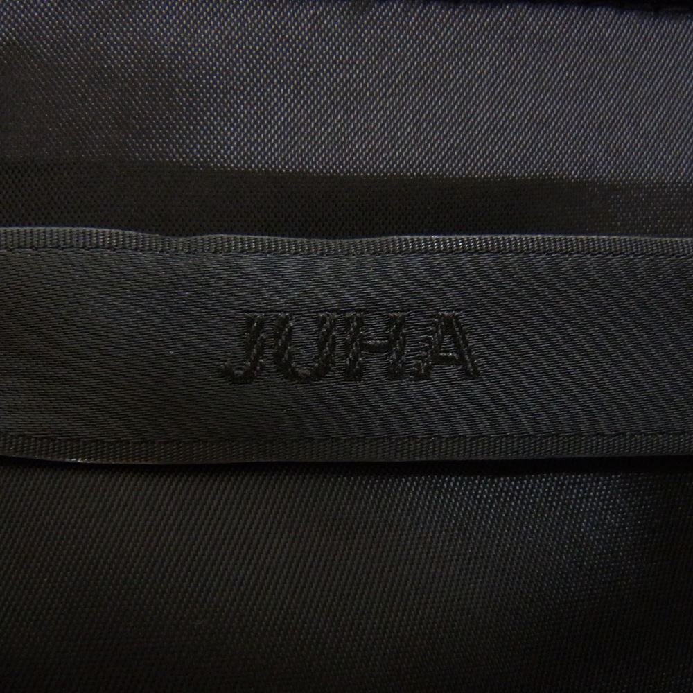 ユハ 10170203 ファティーグ ミリタリー ポケット シャツ ジャケット ブラック系 3【新古品】【未使用】【中古】