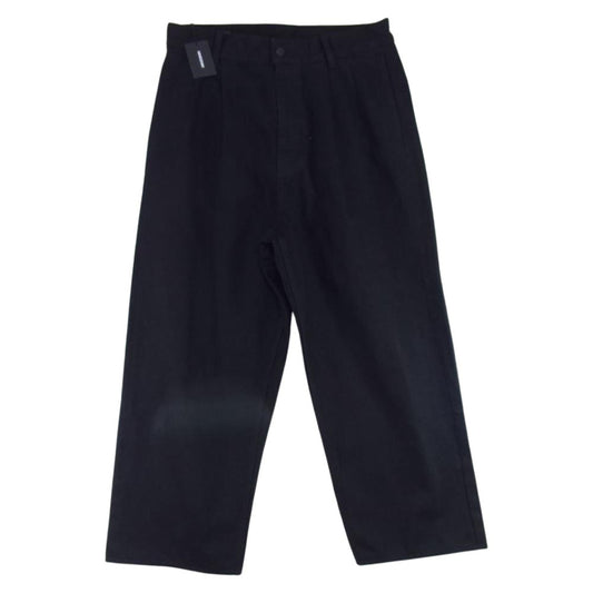 MINEDENIM マインデニム YWMND02-99-322 WTNB.Wide Work PS ワイド デニム パンツ ブラック系 32【極上美品】【中古】