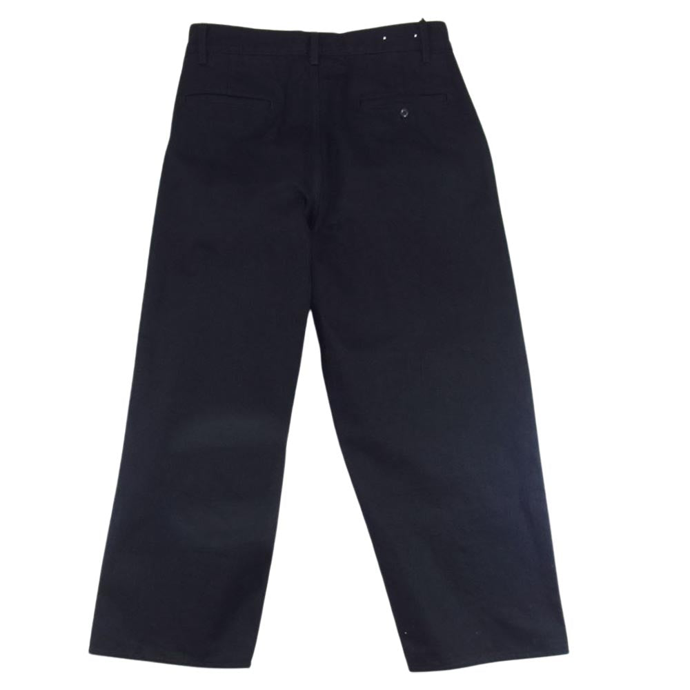 MINEDENIM マインデニム YWMND02-99-322 WTNB.Wide Work PS ワイド デニム パンツ ブラック系 32【極上美品】【中古】