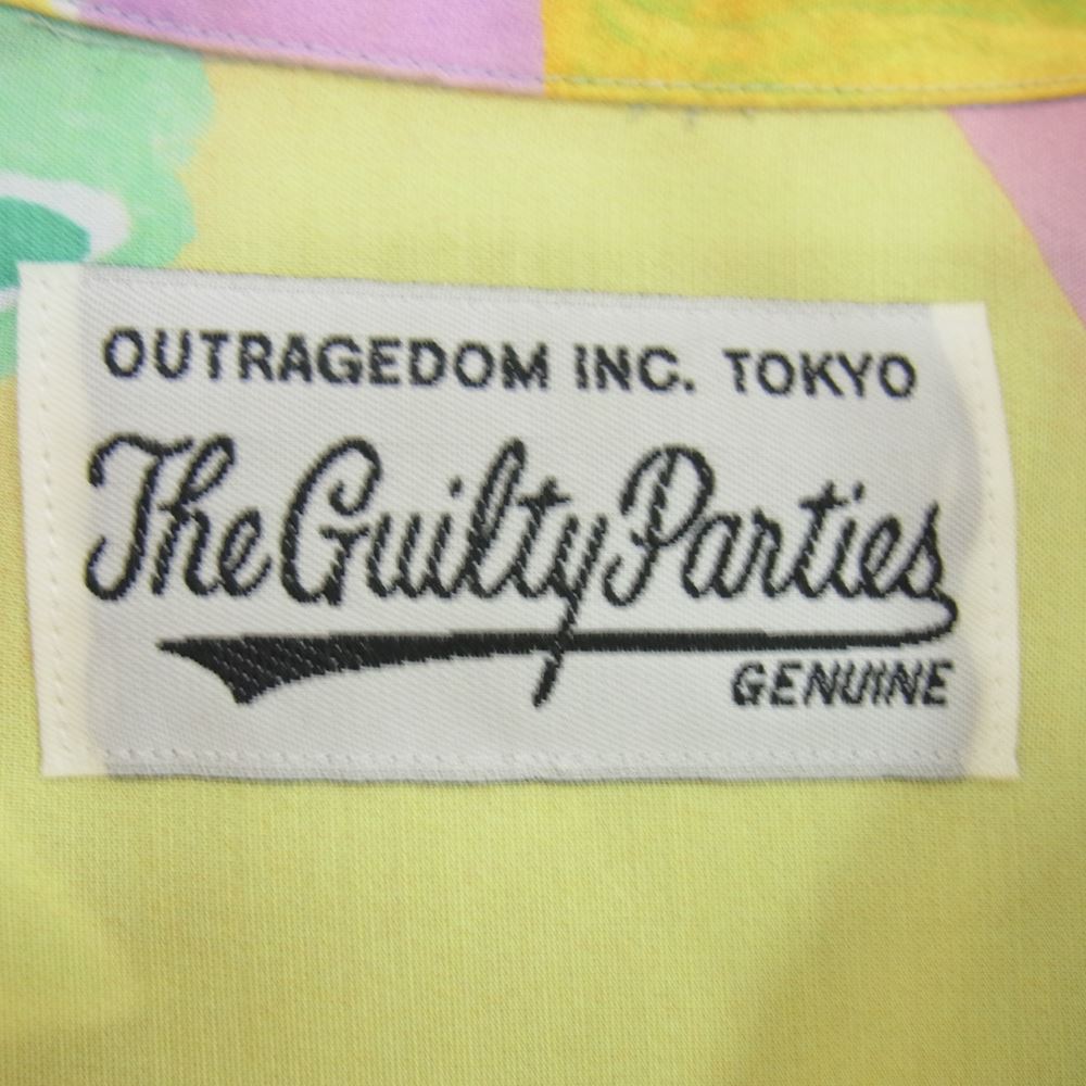 WACKO MARIA ワコマリア 22AW 22FW-WMS-HI09 HAWAIIAN SHIRT L/S ハワイアン レーヨン 長袖 アロハ シャツ マルチカラー系 L【新古品】【未使用】【中古】