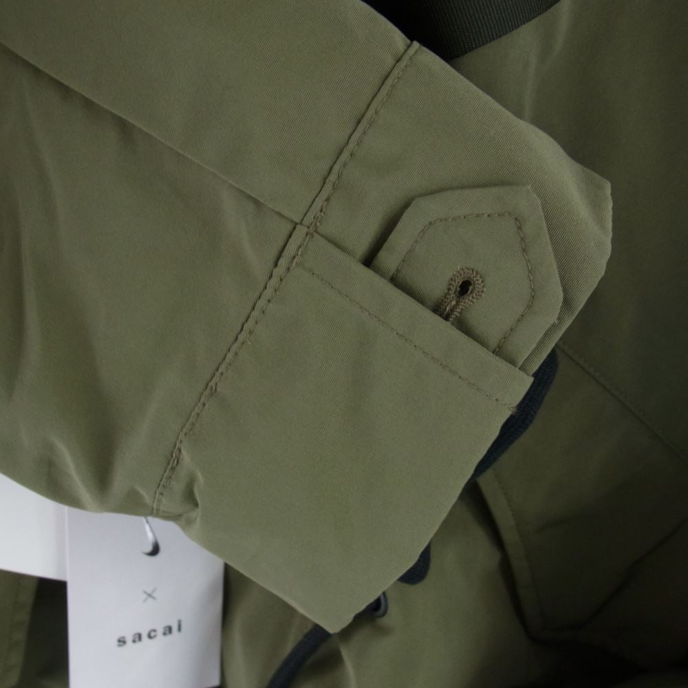 Sacai サカイ 22AW 22-03100M × NIKE ナイキ Trench Jacket トレンチ ジャケット コート カーキ系【極上美品】【中古】
