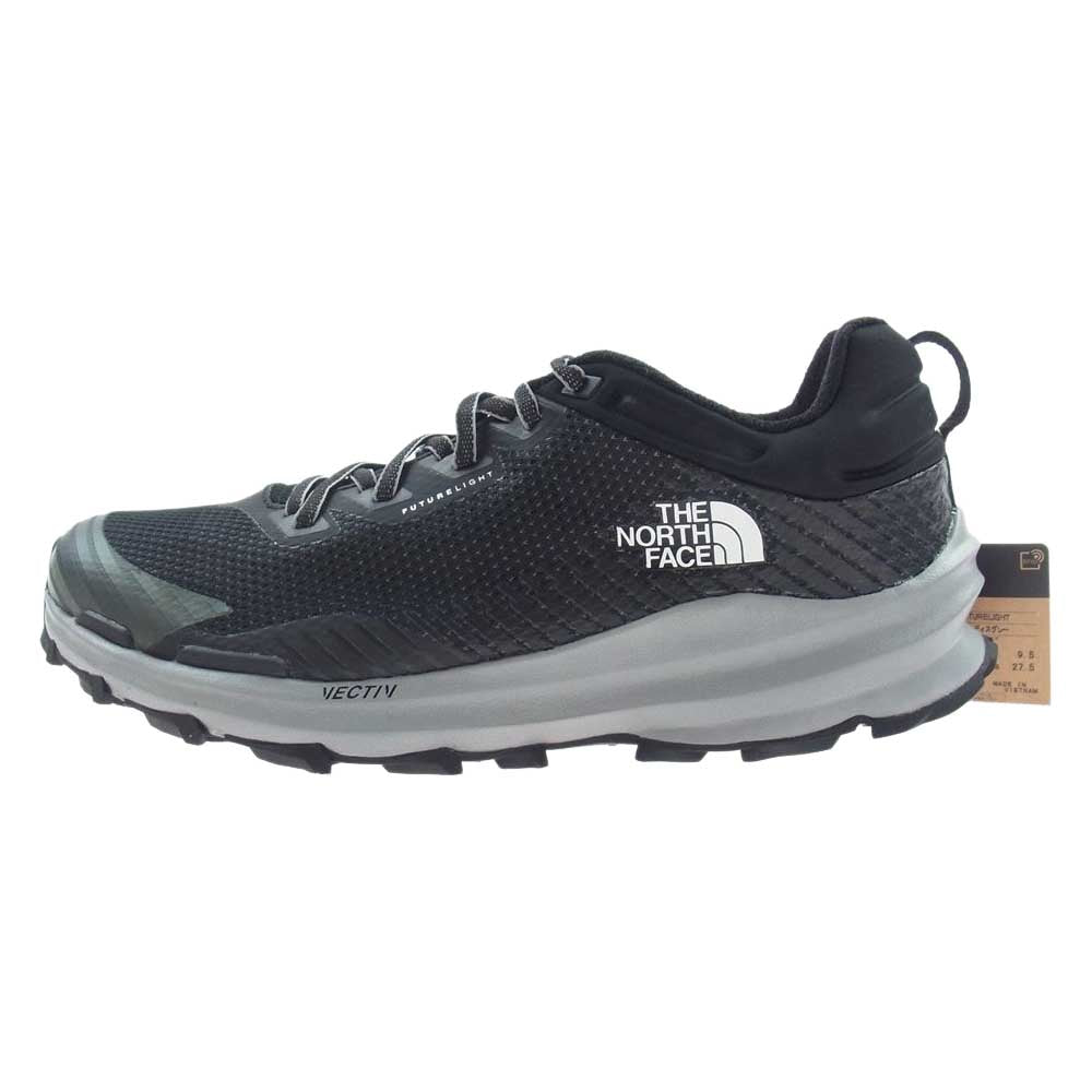 THE NORTH FACE ノースフェイス NF02324 Vectiv Fastpack FUTURELIGHT ベクティブファストパックフューチャーライト 防水 トレッキングシューズ スニーカー ブラック系 グレー系 27.5cm【新古品】【未使用】【中古】