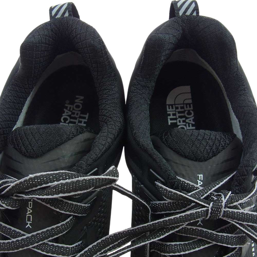 THE NORTH FACE ノースフェイス NF02324 Vectiv Fastpack FUTURELIGHT ベクティブファストパックフューチャーライト 防水 トレッキングシューズ スニーカー ブラック系 グレー系 27.5cm【新古品】【未使用】【中古】