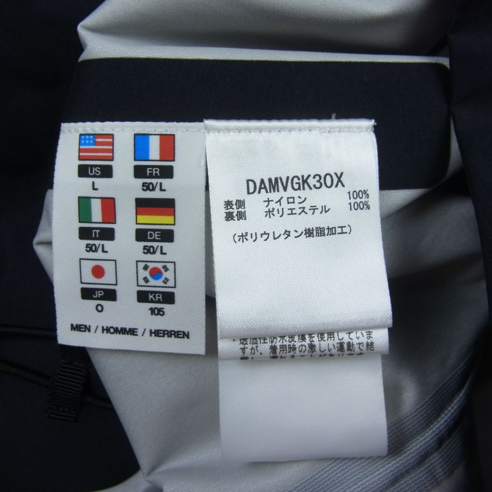 DESCENTE デサント DAMVGK30X ALLTERRAIN HARD SHELL JACKET CREAS オルテライン ハードシェル ジャケット クレアス ブラック系【新古品】【未使用】【中古】