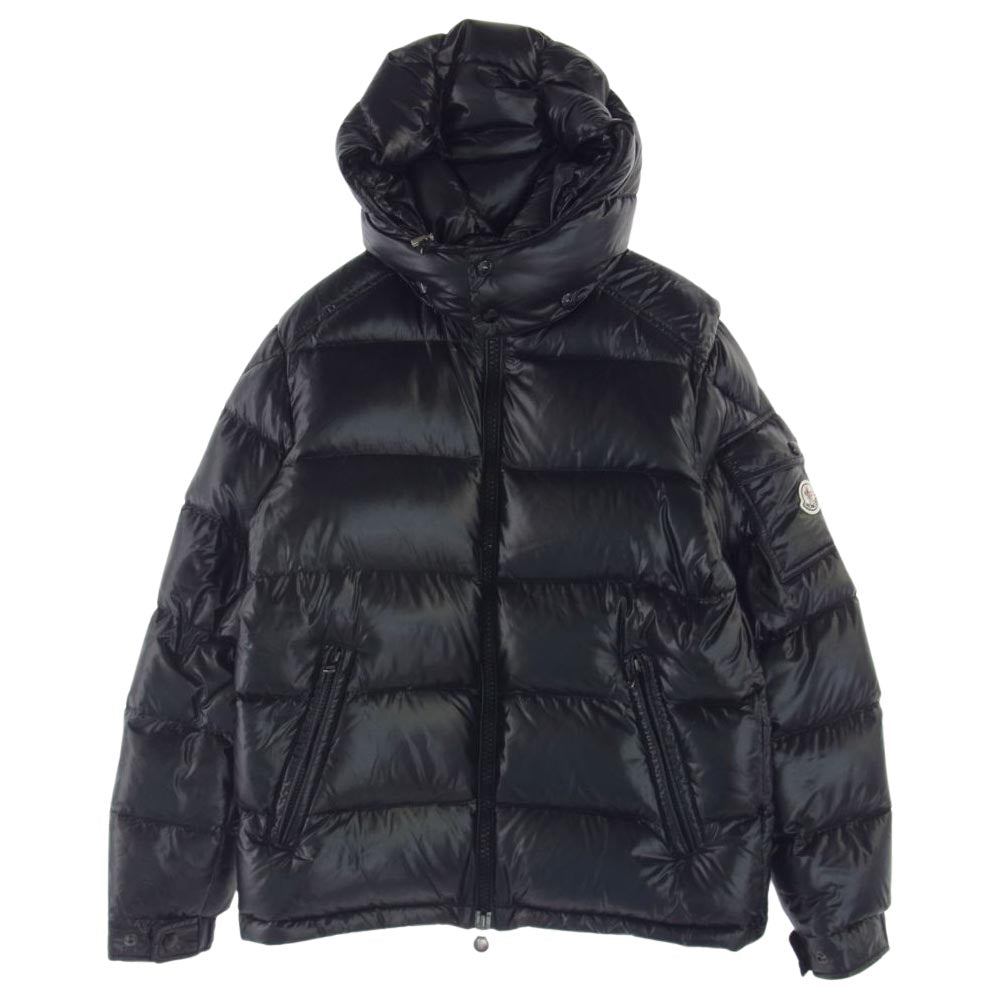 MONCLER モンクレール E20914036605 MAYA マヤ ダウンジャケット ブラック系 TG 1【中古】