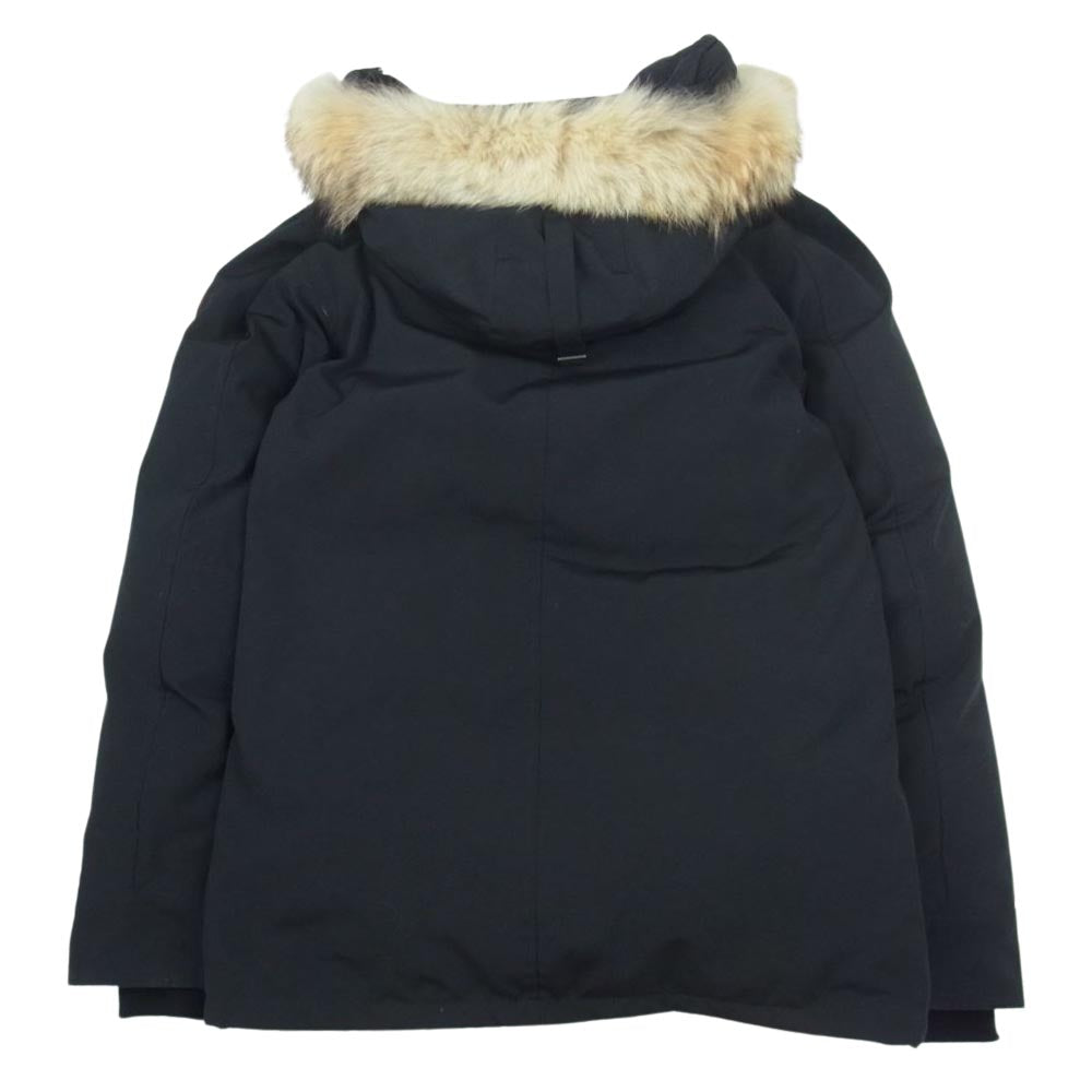 CANADA GOOSE カナダグース 3438JM R 国内正規品 グリフィンタグ JASPER PARKA ジャスパー パーカ ファーフード ダウンジャケット ブラック系 S【中古】