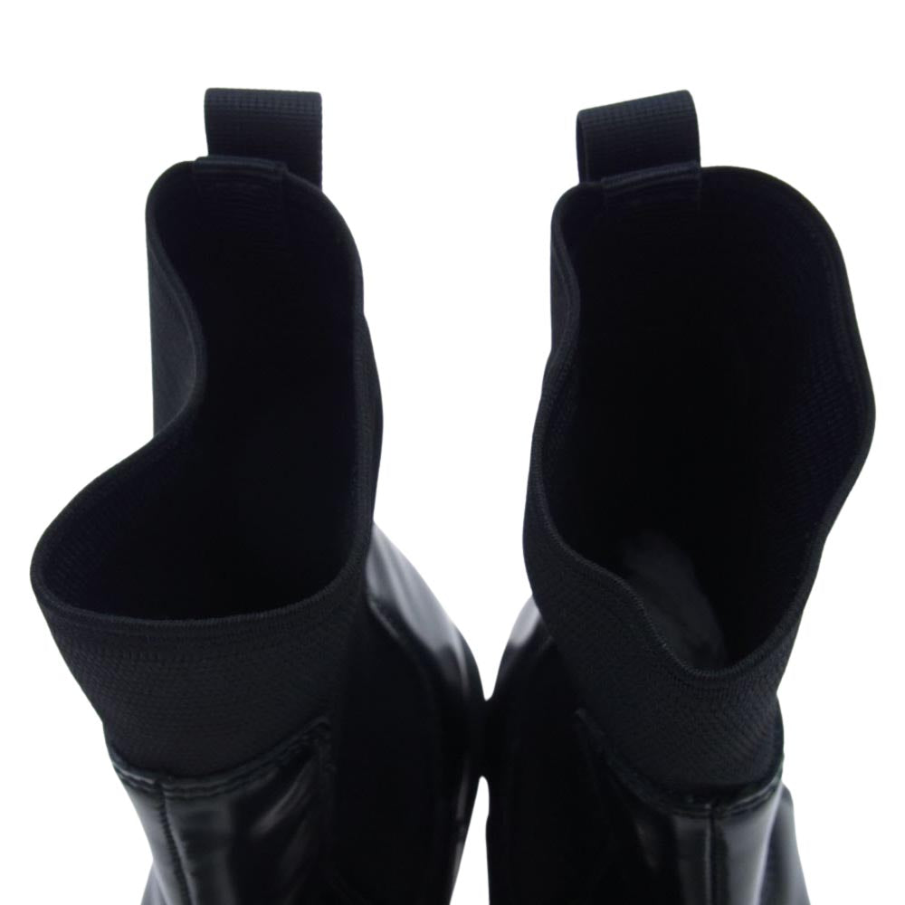 Sacai サカイ  21-02647M Chunky Chelsea Boots チャンキー チェルシー ブーツ ブラック系 40【新古品】【未使用】【中古】