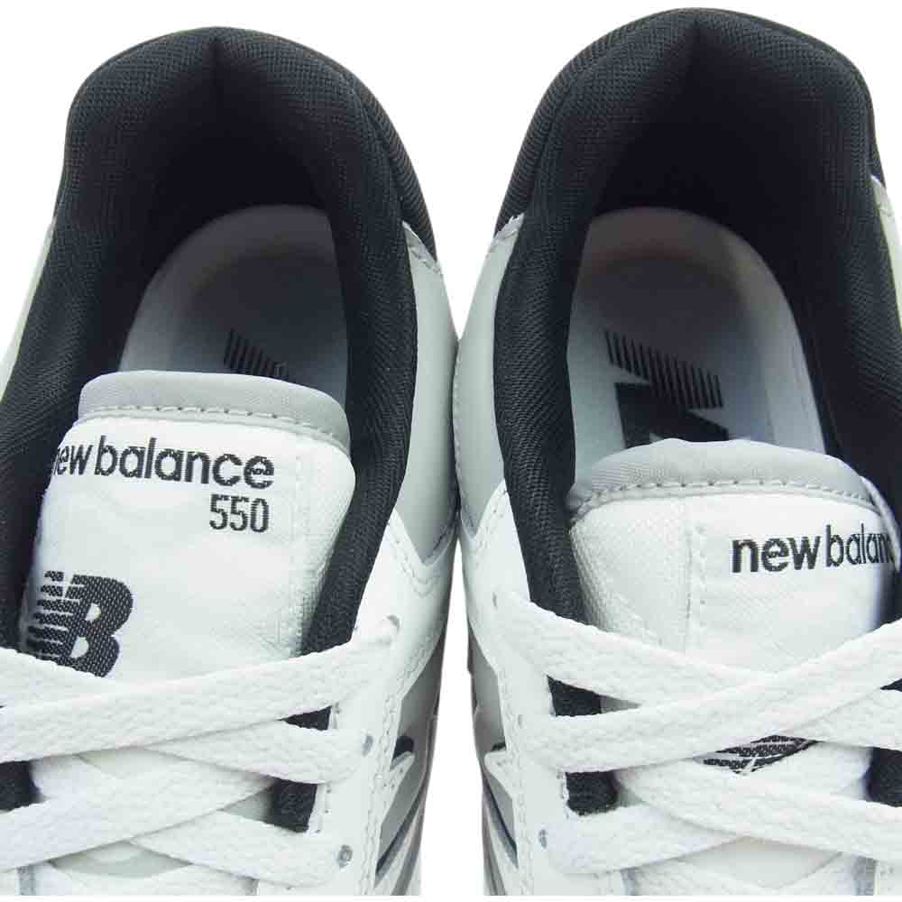 NEW BALANCE ニューバランス BB550NCL 550 White ホワイト スニーカー ホワイト系 26.0cm【新古品】【未使用】【中古】