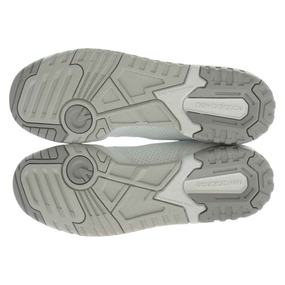 NEW BALANCE ニューバランス BB550NCL 550 White ホワイト スニーカー ホワイト系 26.0cm【新古品】【未使用】【中古】