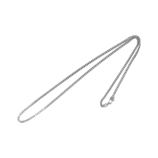 トムウッド Curb Chain M 20.5inch カーブチェーン ネックレス シルバー系【中古】