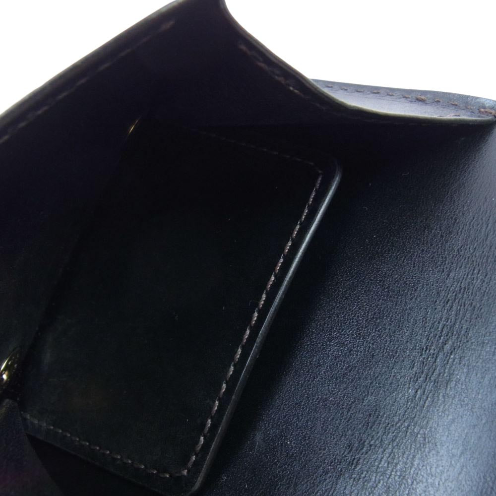 WILDSWANS ワイルドスワンズ PALM SADDLE PULL UP パーム V2 サドル プルアップ 財布 ブラック系【中古】