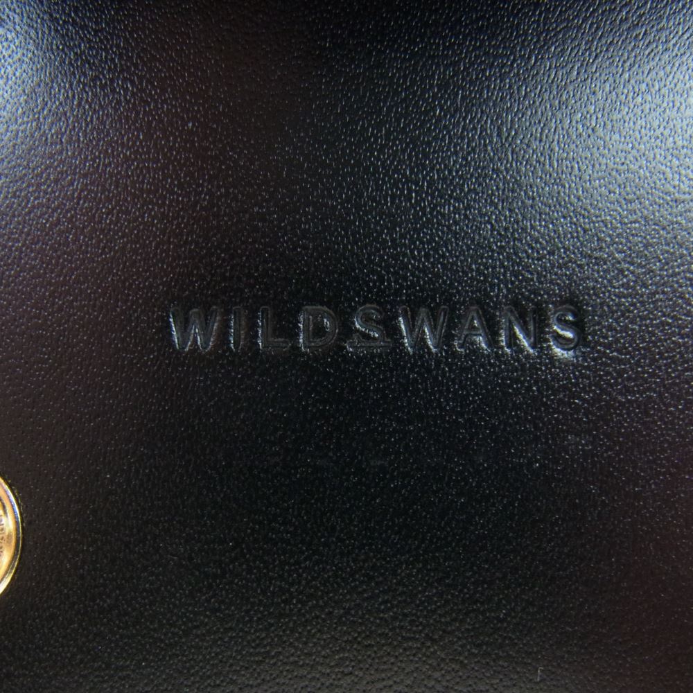 WILDSWANS ワイルドスワンズ PALM SADDLE PULL UP パーム V2 サドル プルアップ 財布 ブラック系【中古】